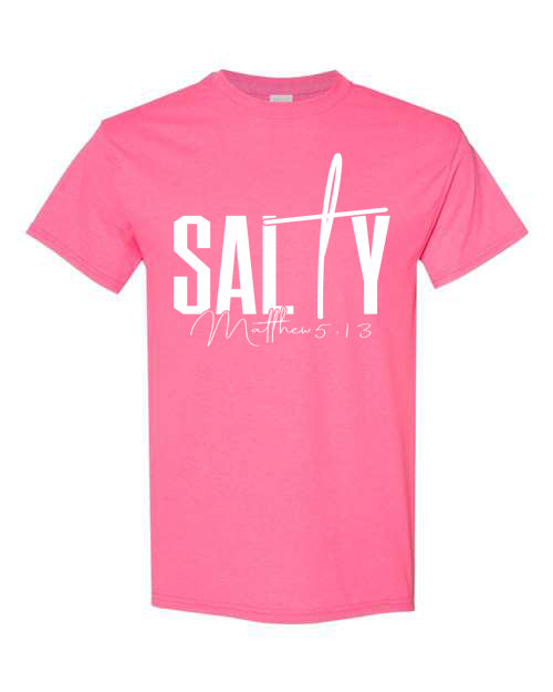 "Salty Matthew 5:13" Gildan Short Sleeve Shirts