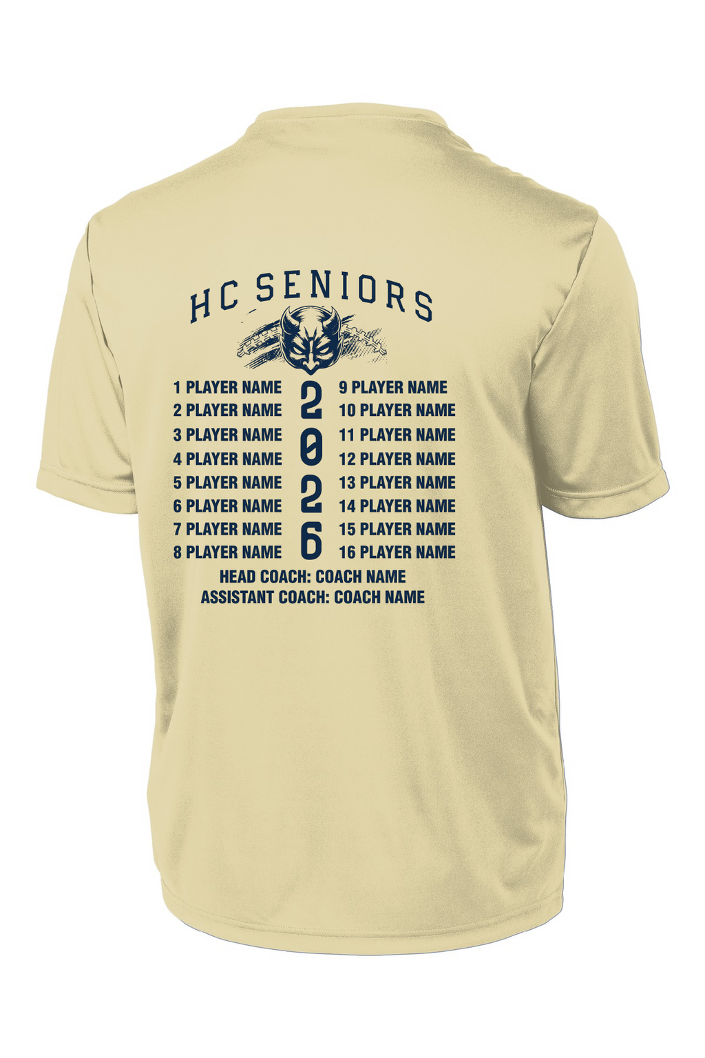 Holmes County Seniors Roster T-Shirt