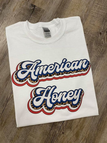 American Honey Gildan Ultra Cotton Short Sleeve T-Shirt